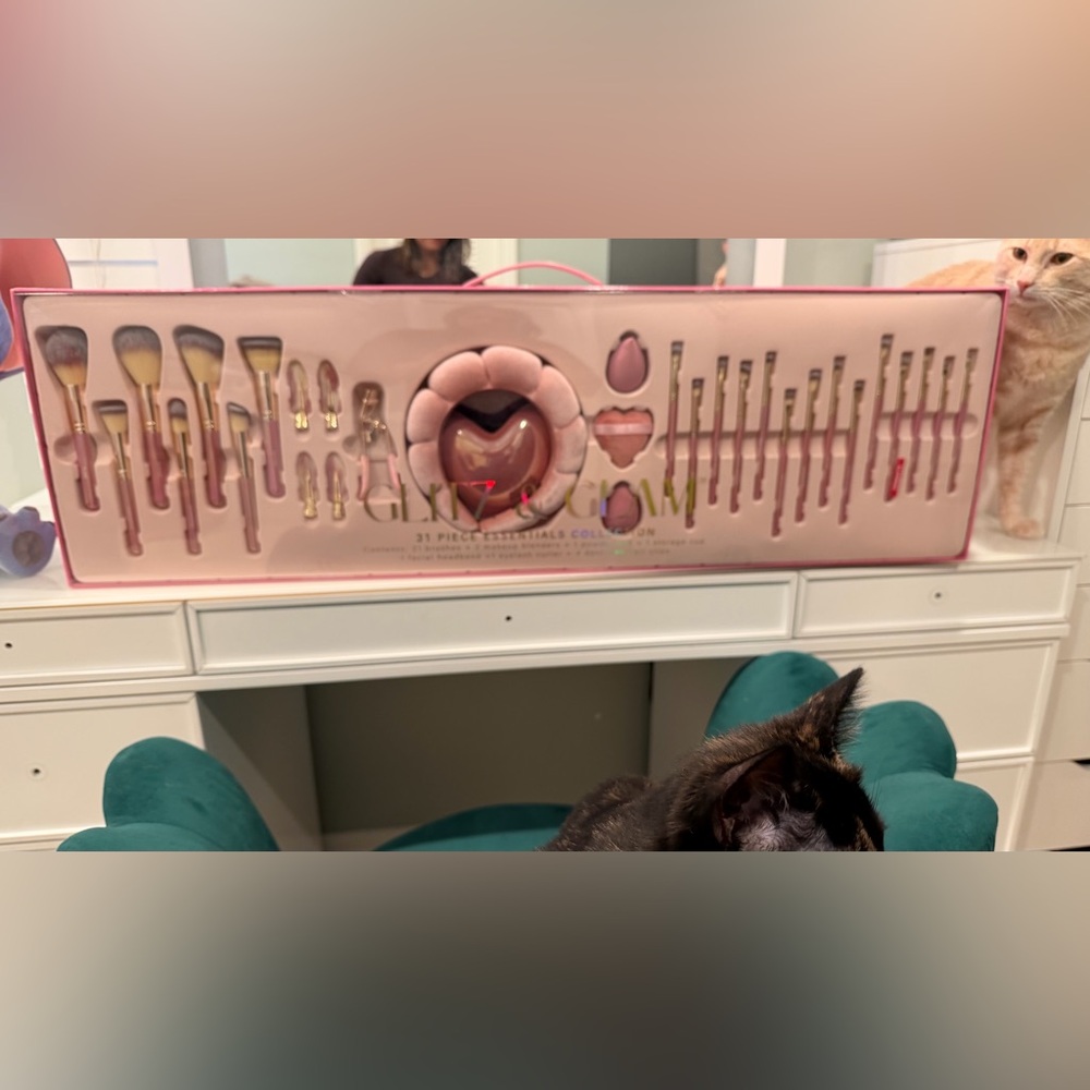glitz & glam brush set